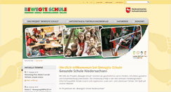 Desktop Screenshot of bewegteschule.de